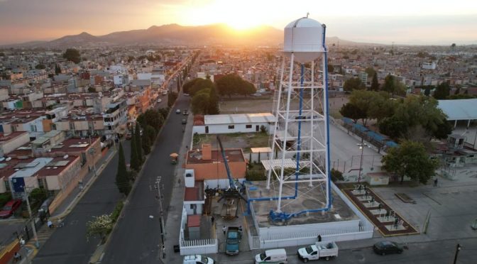 Edo. Mex. -Tecámac: Proyectan obras que garanticen agua alrededor del AIFA (La Jornada)