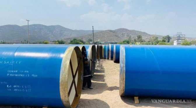 Coahuila- Coahuila: aceleran interconexiones del proyecto Agua Saludable para La Laguna (Vanguardia Mx)