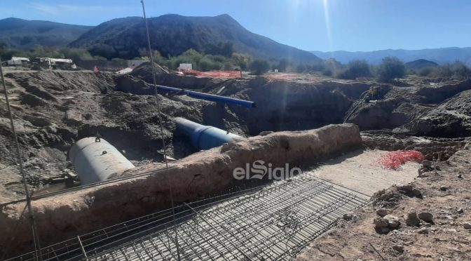 Coahuila-Así lucen las obras de Agua Saludable a 3 días de la llegada de AMLO (El Sol de Torreón)