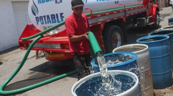Ciudad de México – Solicita MH pipas de agua al Gobierno central (Excelsior)