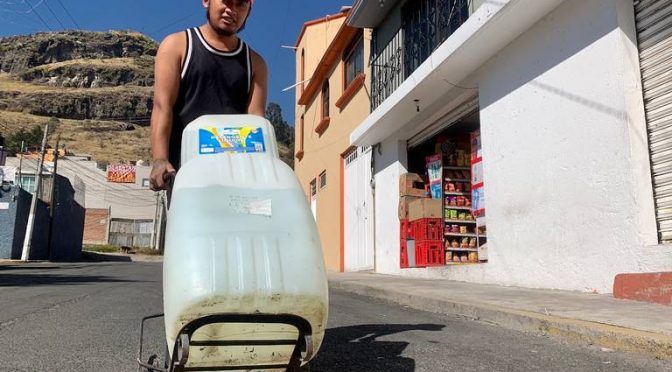 Estado de México-Crisis del agua en Toluca; ciudadanos viven en incertidumbre (El Sol de Toluca)