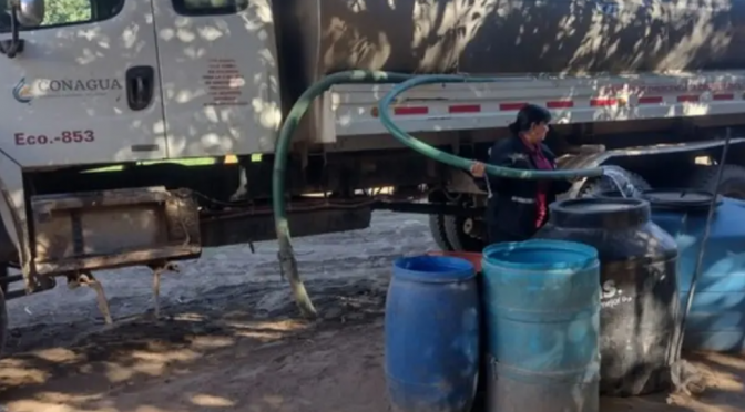 México- Sequía en México: Conagua suministra agua potable en CDMX y San Luis Potosí (Excelsior)
