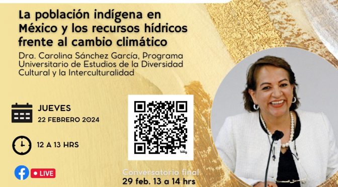 Conferencias – ¿Qué sabemos sobre el cambio climático en México? (Programa Universitario de Estudios de la Diversidad Cultural y la Interculturalidad)