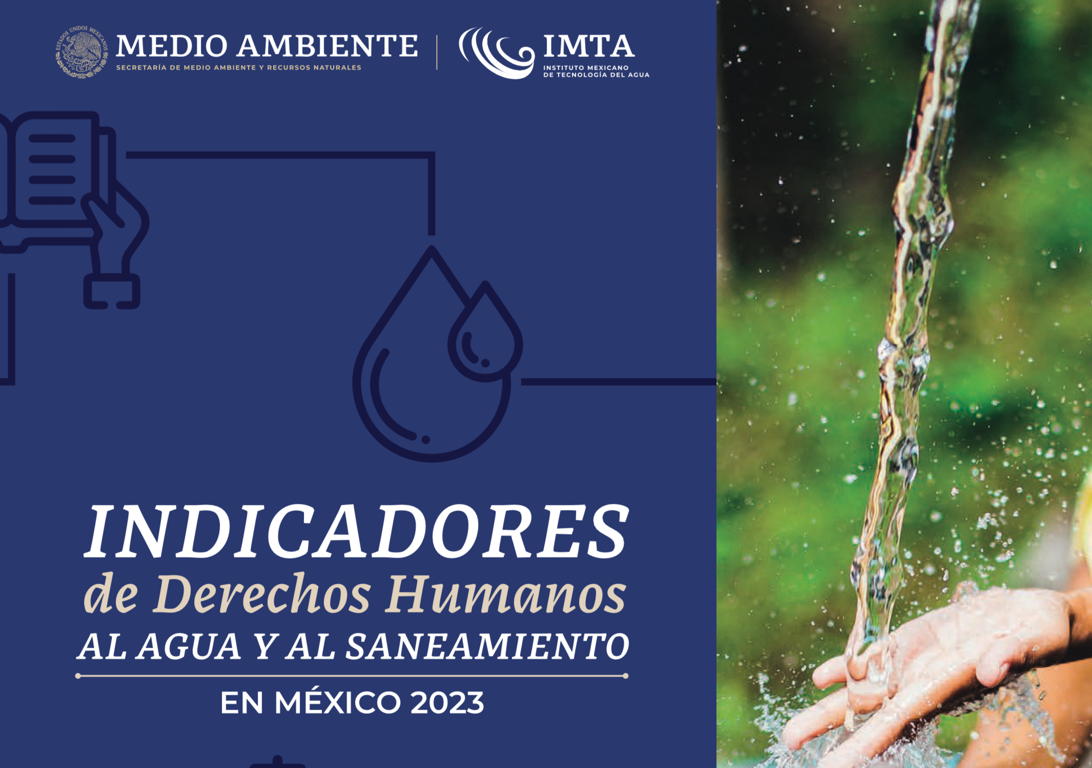Indicadores de Derechos Humanos al Agua y al Saneamiento en México 2023 (IMTA)
