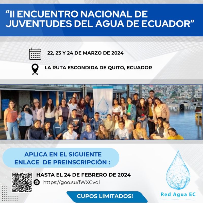 II Encuentro Nacional de Juventudes por el Agua de Ecuador (Red Agua Ecuador)