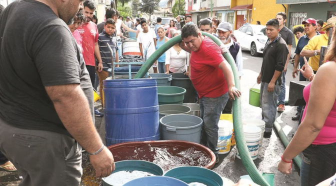 México – Diputados analizan reforma constitucional sobre agua: crisis hídrica, resultado de mala administración, no de sequía (El Universal)