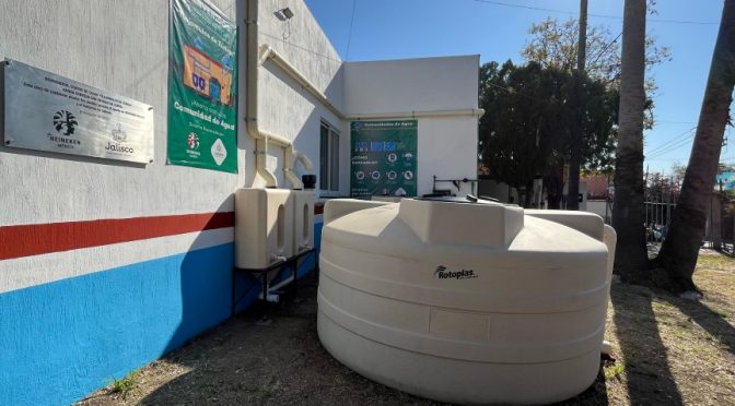 Jalisco – Con sistemas de captación de lluvia, abastecen de agua centros de salud (El Economista)