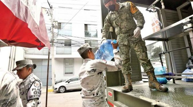 CDMX – Abastecen de agua limpia en alcaldía Benito Juárez (Imagen Radio)