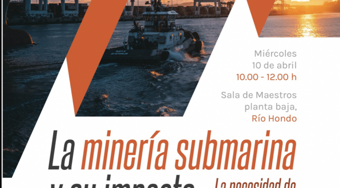 La minería submarina y su impacto: la necesidad de una moratoria (ITAM)