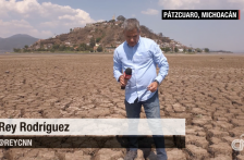 Michoacán- El lago de Pátzcuaro en México está desapareciendo: autoridades culpan a la sequía y al robo de agua (CNN)