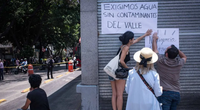 CDMX – Seduvi asegura que está cerca una solución definitiva para atender agua contaminada en Benito Juárez (Aristegui Noticias)