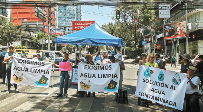 CDMX- Atienden a más de 200 personas por agua contaminada en Benito Juárez (El Economista)