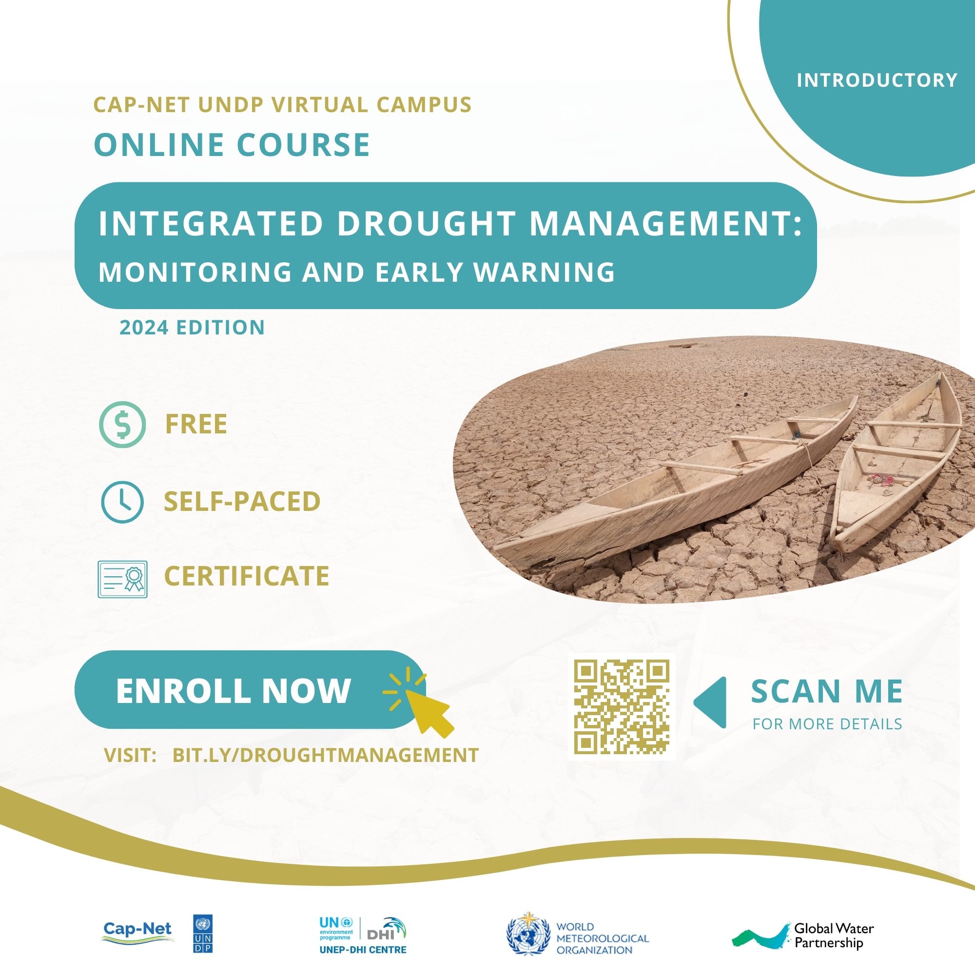 Curso en línea – Gestión integrada de la sequía: vigilancia y alerta rápida (Cap-Net UNDP)