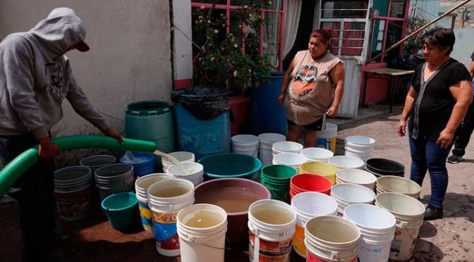 México – Crisis de agua se intensifica en Veracruz; aumentan protestas en varias zonas (Diario de Xalapa)