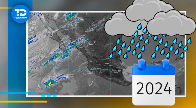 México – Conagua asegura que la temporada de lluvias iniciará en mayo 2024 (Telediario)