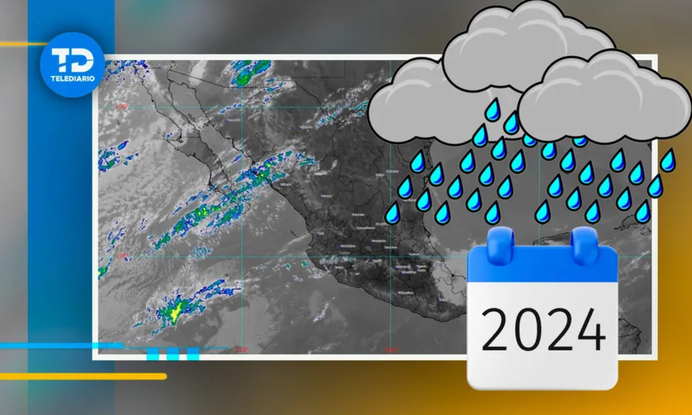 México – Conagua asegura que la temporada de lluvias iniciará en mayo 2024 (Telediario)