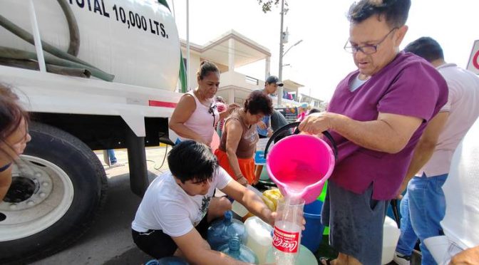 Tamaulipas-Pipas de agua en Tampico y Madero: conoce las rutas de Comapa para este miércoles (El Sol de Tampico)