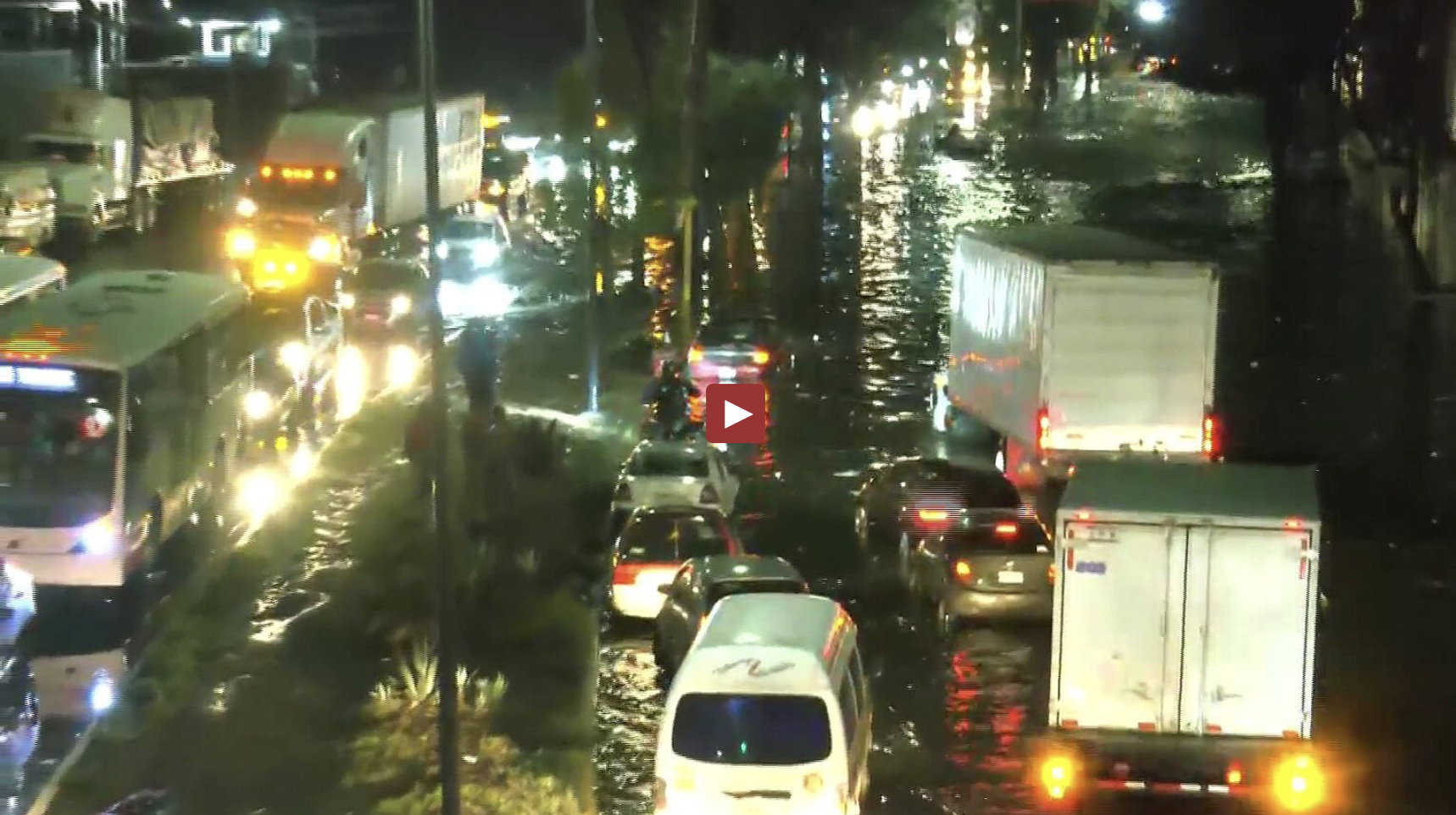 EdoMex.- Tras Ausencia de Lluvia, Ecatepec Queda Bajo el Agua por Tormenta (NMAS)