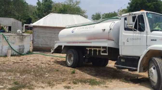 México – Conagua mantiene suministro emergente de agua potable en 15 municipios y dos hospitales (889 Noticias)