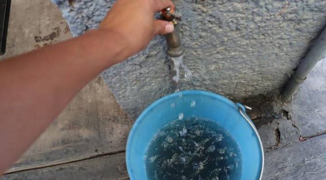 Tlaxcala – Reportan deficiencias en servicio de agua potable en algunas colonias de la Capital (El Sol de Tlaxcala)