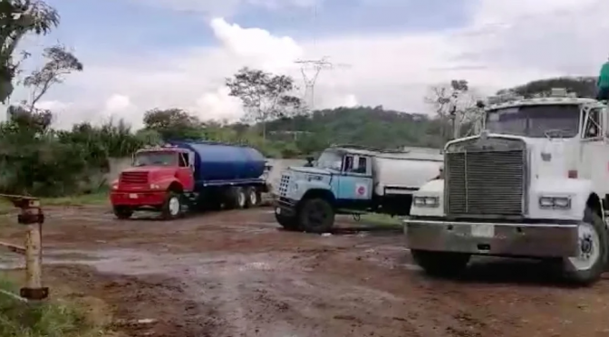 Veracruz – Apoya ayuntamiento con pipas de agua en estiaje (Jornada de Veracruz)