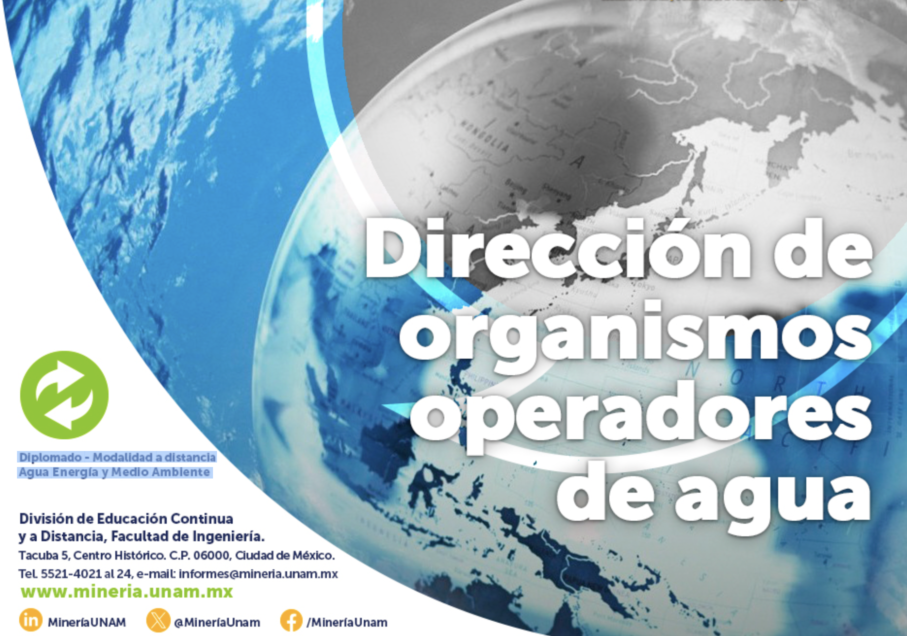 Diplomado-Dirección de los organismos operadores de agua 2024 (FI-UNAM)