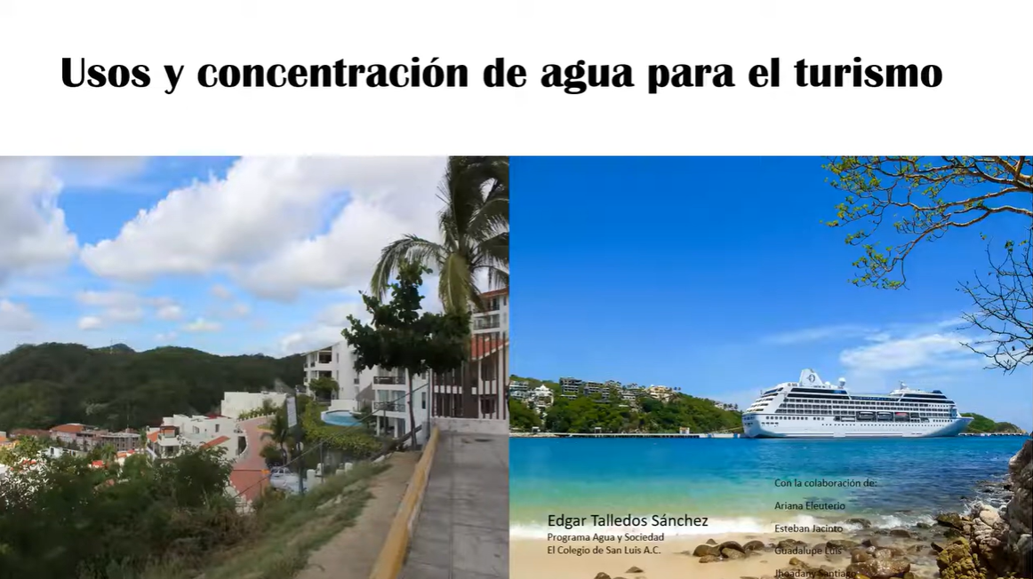 Vídeo-Usos y concentración del agua para el turismo (IMTA)