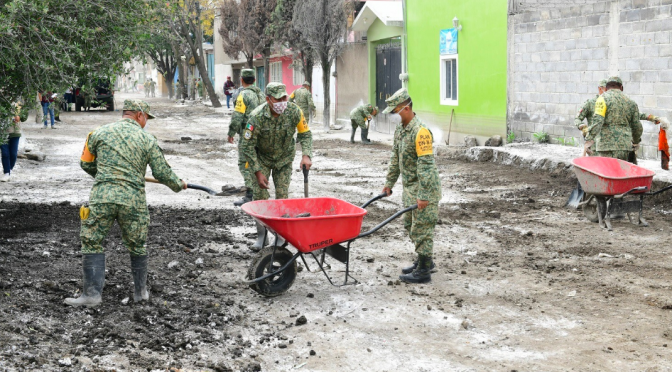 Edomex – Permanecen en Chalco para corroborar que mantener niveles cero de agua (Capital Edomex)