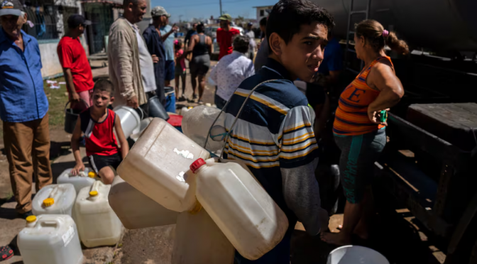 Internacional – Las últimas protestas en Cuba son por la sed: más de 600.000 personas viven sin agua potable (El País)