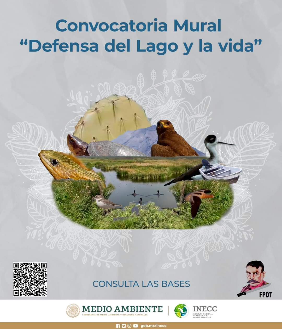 Convocatoria – Mural “Defensa del Lago y la vida” (INECC)