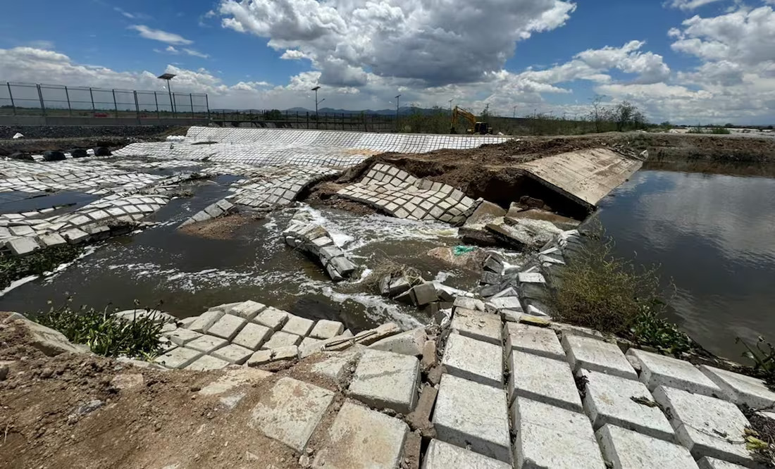 Estado de México – Suspenden a director de construcción del Parque del Lago de Texcoco, tras derrame de agua por colapso de estructura (El Universal)