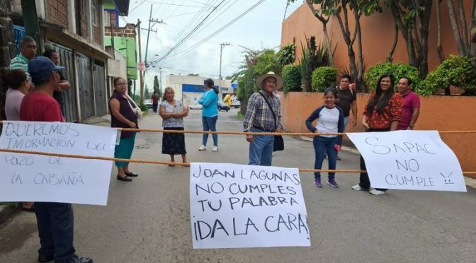 Morelos – Vecinos de Buenavista exigen más tandeos de agua (El Sol de Cuernavaca)