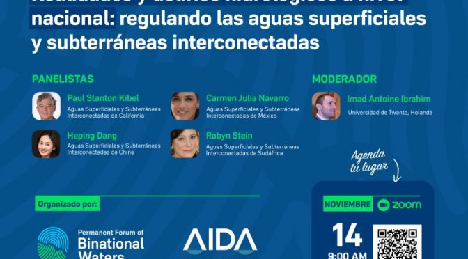 Realidades y delirios hidrológicos a nivel nacional: regulación de aguas superficiales y subterráneas interconectadas (FPAB)