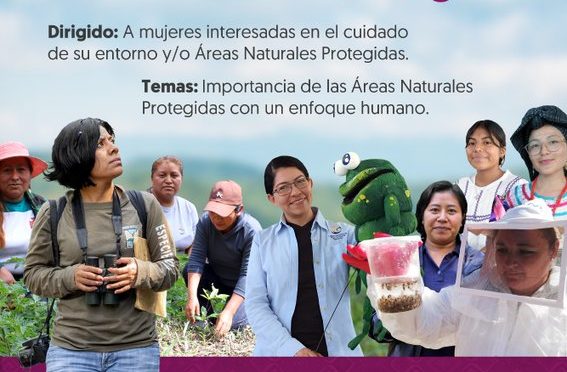 Taller en línea “Guardianas de las Áreas Naturales Protegidas” (CONANP)