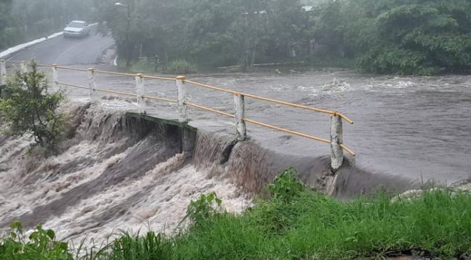 Veracruz – Alerta Conagua por crecida de ríos y arroyos; hay comunidades en riesgo (Diario de Xalapa)