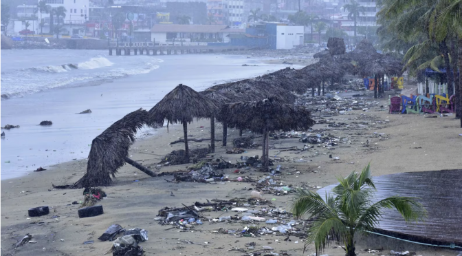 Guerrero – ‘La tierra ya no consume el agua’: Acapulco necesita 50 mil mdp para reconstruirse, alerta alcaldesa (El Financiero)