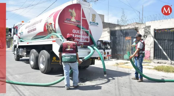 Estado de México – Suspenden totalmente el suministro de agua en Nezahualcóyotl; ¿Qué colonias serán las afectadas? (Milenio)