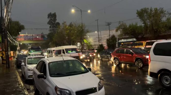 Edomex.-Cuatro municipios de Edomex ‘bajo el agua’ tras lluvia inusual (El Financiero)