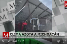 Michoacán – Lluvias intensas en Morelia provocan inundaciones y vehículos bajo el agua (Milenio)