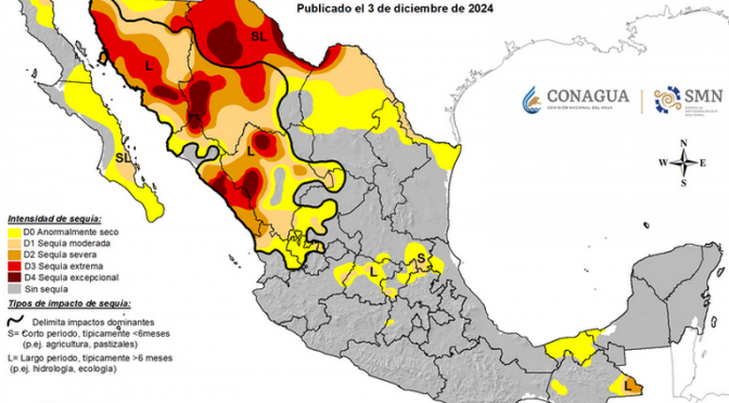 Chihuahua – Se incrementa el nivel de sequía en el estado (El Heraldo de Chihuahua)