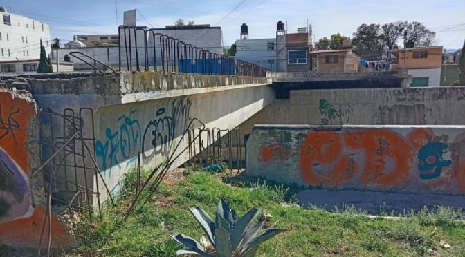 Hidalgo-Décadas de abandono en obra del Río Chico de Tulancingo (am)