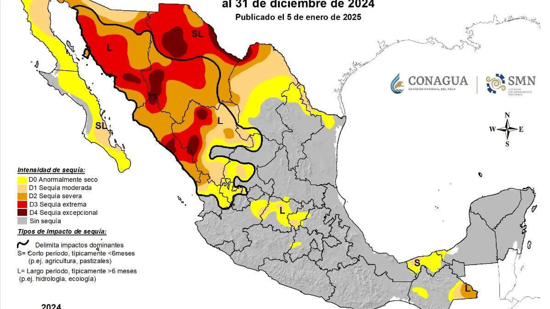 Chihuahua – Chihuahua mantiene el 100% de su territorio afectado por la sequía (El Heraldo de Chihuahua)