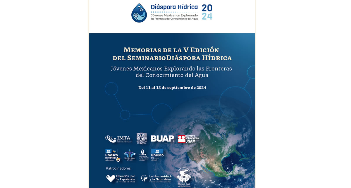 Memorias de la V Edición del Seminario Diáspora Hídrica 2024 (IMTA)