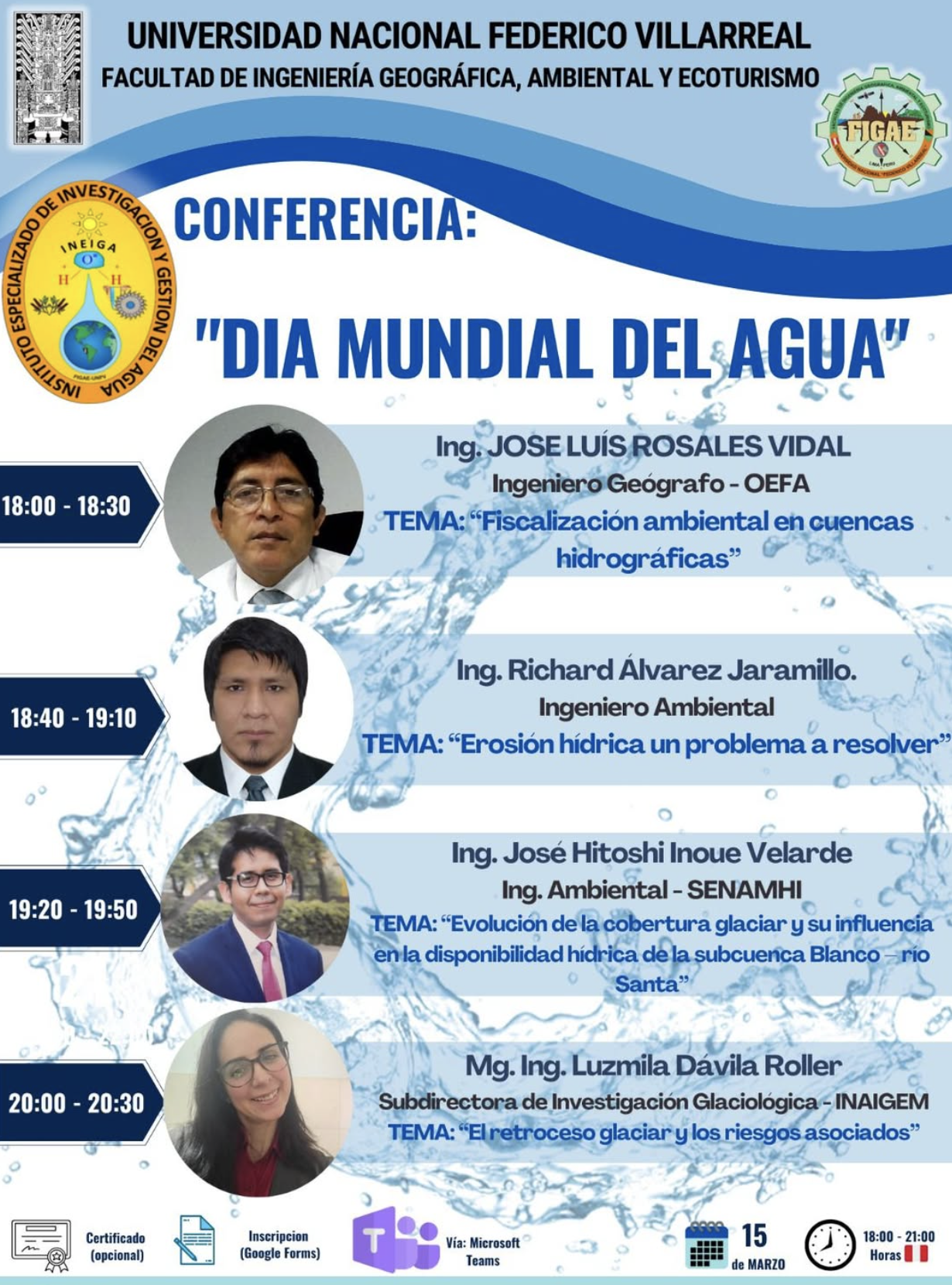 Conferencia sobre el dia mundial del agua (INEIGA) – Agua.org.mx