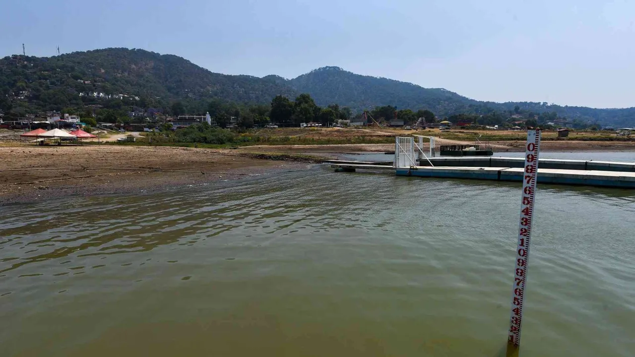 CDMX – Baja nivel del Cutzamala en abril 2025: ¿Cuánta agua hay disponible para el Valle de México? (N+)