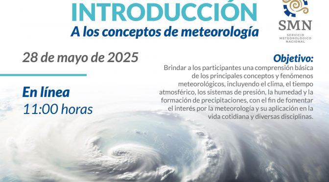 Webinar: Introducción a los conceptos de meteorología (ANEAS)