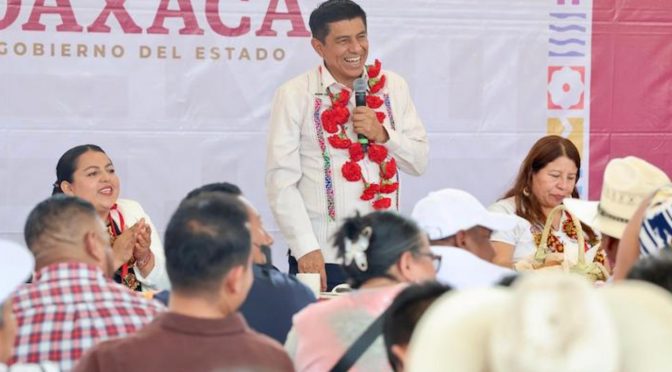 Oaxaca – Con 5.3 mdp, Primavera Oaxaqueña mejorará abasto de agua potable en Santiago del Río (Gobierno de Oaxaca)