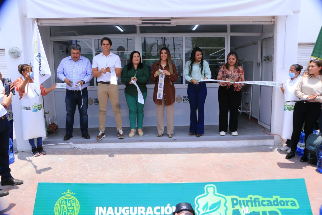 San Luis Potosí – Se inaugura en Pozos primera purificadora de agua gratuita (La Orquesta)