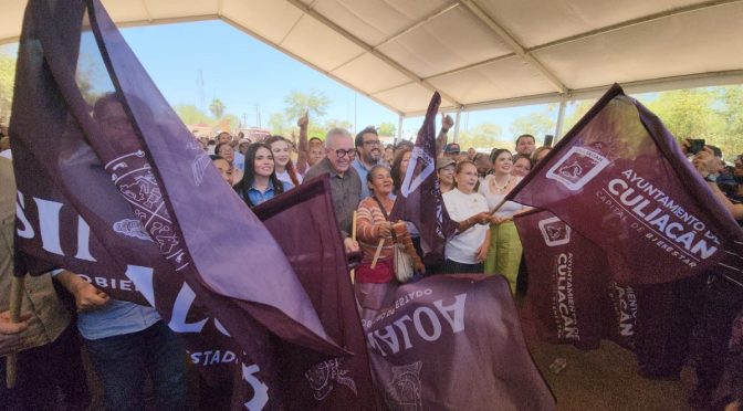 Sinaloa – Ya van a poder abrir la llave y tener el agua garantizada: inicia construcción de planta potabilizadora en Culiacán (Los Noticieristas)