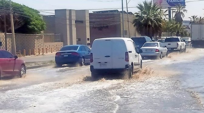 Chihuahua -Detectan mil fugas de agua al mes (El Diario)